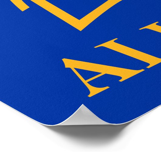 San Jose Staat Spartans Alumni Poster (Ecke)