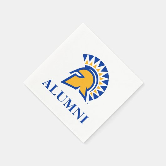 San Jose Staat Spartans Alumni Serviette (Ecke)