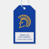 San Jose Staat Spartans Geschenkanhänger (Rückseite)