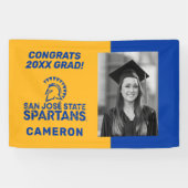 San Jose Staat Spartans | Glückwunsch Grad Banner (Horizontal)