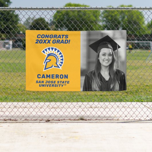 San Jose Staat Spartans | Glückwunsch Grad Banner (Insitu)