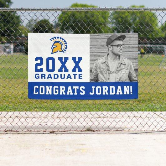 San Jose Staat Spartans | Glückwunsch Grad Banner (Insitu)