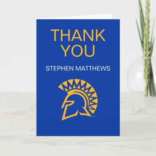 San Jose Staat Spartans Karte (Vorderseite)