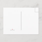 San Jose Staat Spartans Liebe Einladungspostkarte (Rückseite)