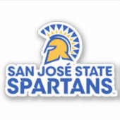 San Jose Staat Spartans Logo Aufkleber (Vorderseite)