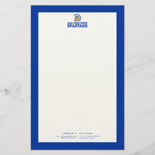 San Jose Staat Spartans Logo Briefpapier