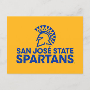 San Jose Staat Spartans Logo Einladungspostkarte