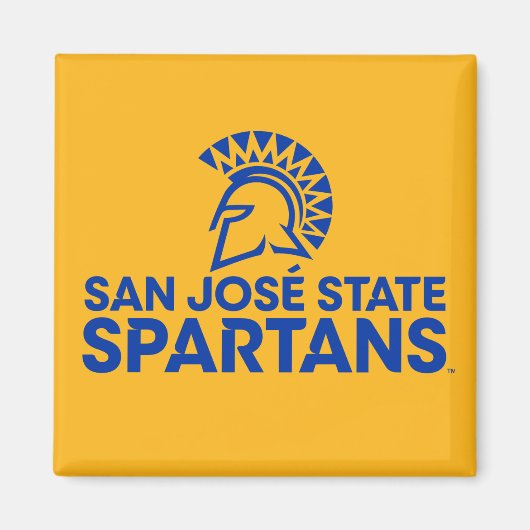 San Jose Staat Spartans Logo Magnet (Vorne)