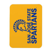 San Jose Staat Spartans Logo Magnet (Vertikal)