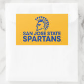 San Jose Staat Spartans Logo Rechteckiger Aufkleber (Tasche)