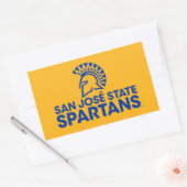 San Jose Staat Spartans Logo Rechteckiger Aufkleber (Umschlag)