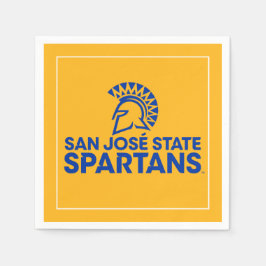 San Jose Staat Spartans Logo Serviette