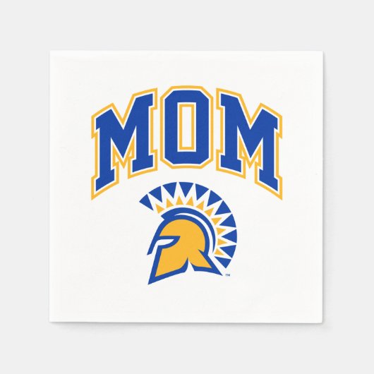 San Jose Staat Spartans Mama Serviette (Vorderseite)