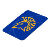 San Jose Staat Spartans Staat Basketball Magnet (Linke Seite)