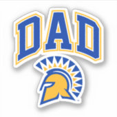 San Jose Staat Spartans Vater Aufkleber (Vorderseite)