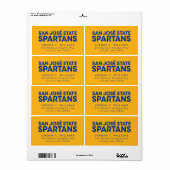 San Jose Staat Spartans Wordmark (Vorne)