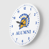 San Jose State Spartans Alumni Große Wanduhr (Winkel)