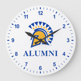 San Jose State Spartans Alumni Große Wanduhr