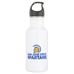 San Jose State Spartans Logo-Wortmarke abgenutzt Edelstahlflasche