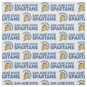 San Jose State Spartans Logo-Wortmarke Stoff (Muster)