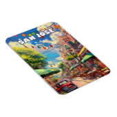 San José, the vibrant heart of Costa Rica Magnet (Rechte Seite)