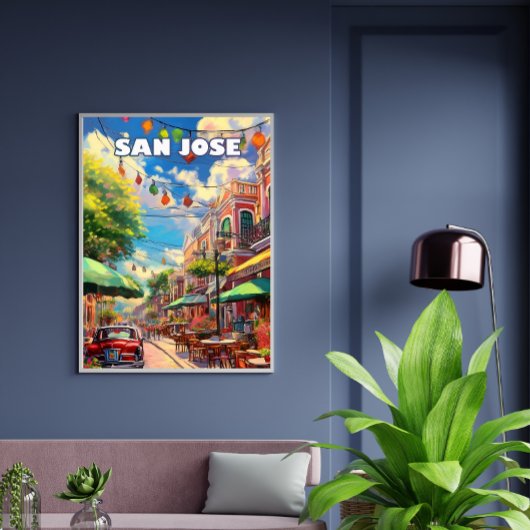 San José, the vibrant heart of Costa Rica Poster