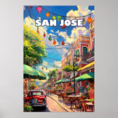 San José, the vibrant heart of Costa Rica Poster (Vorne)