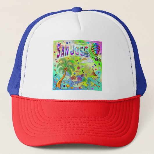 San Jose Timeless Melody Hat Truckerkappe (Vorderseite)