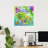 San Jose Timeless Melody Poster (Heimbüro)