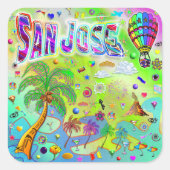 San Jose Timeless Melody Sticker (Vorderseite)