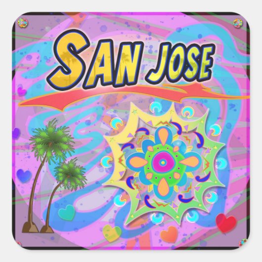 San Jose True Progress Aufkleber (Vorderseite)