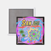 San José True Progress Magnet (Vorderseite/Rückseite)