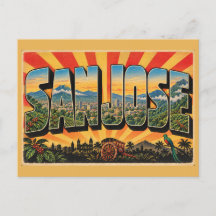 San Jose Valley Mountains Coffee Vintage Reise 