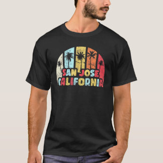 San Jose Vintag California Beach Retro San Jose S T-Shirt