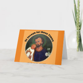 San Joseph für diese Zeiten Karte