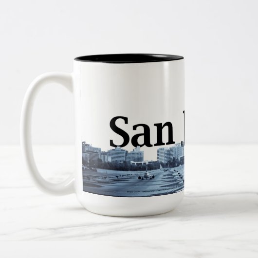 San Joseskyline-Verpackung um Tasse (Links)
