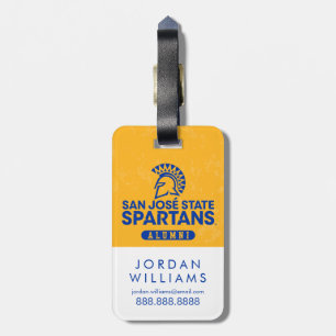 San- JoseStaat Spartans beunruhigt Gepäckanhänger