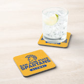 San- JoseStaat Spartans beunruhigt Getränkeuntersetzer (Rechte Seite)