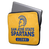 San- JoseStaat Spartans beunruhigt Laptopschutzhülle (Vorderseite Links)