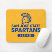 San- JoseStaat Spartans beunruhigt Mousepad (Mit Mouse)