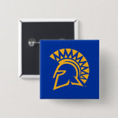 San- JoseStaat Spartans Button (Vorne & Hinten)