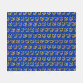 San- JoseStaat Spartans Fleecedecke (Vorderseite (Horizontal))