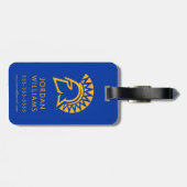 San- JoseStaat Spartans Gepäckanhänger (Rückseite horizontal)