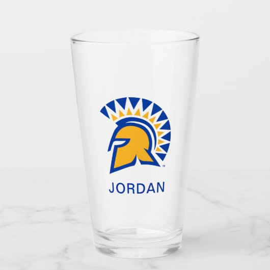 San- JoseStaat Spartans Glas (Vorderseite)