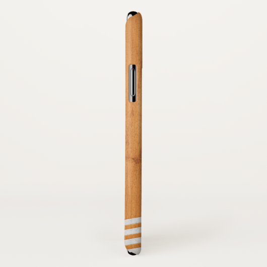 San- JoseStaat Spartans hölzerner Zementstreifen Case-Mate iPhone Hülle (Hinten/Rechts)