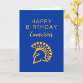 San- JoseStaat Spartans Karte (Gelbe Blume)