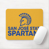San- JoseStaat Spartans Kohlenstoff-Faser-Muster Mousepad (Mit Mouse)