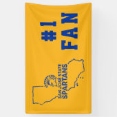 San- JoseStaat Spartans Liebe Banner (Vertikal)