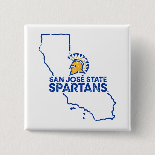 San- JoseStaat Spartans Liebe Button (Vorderseite)