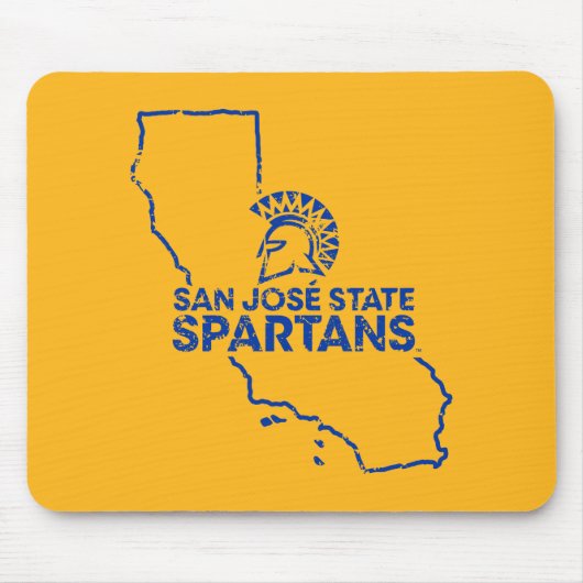 San- JoseStaat Spartans Liebe Mousepad (Vorne)